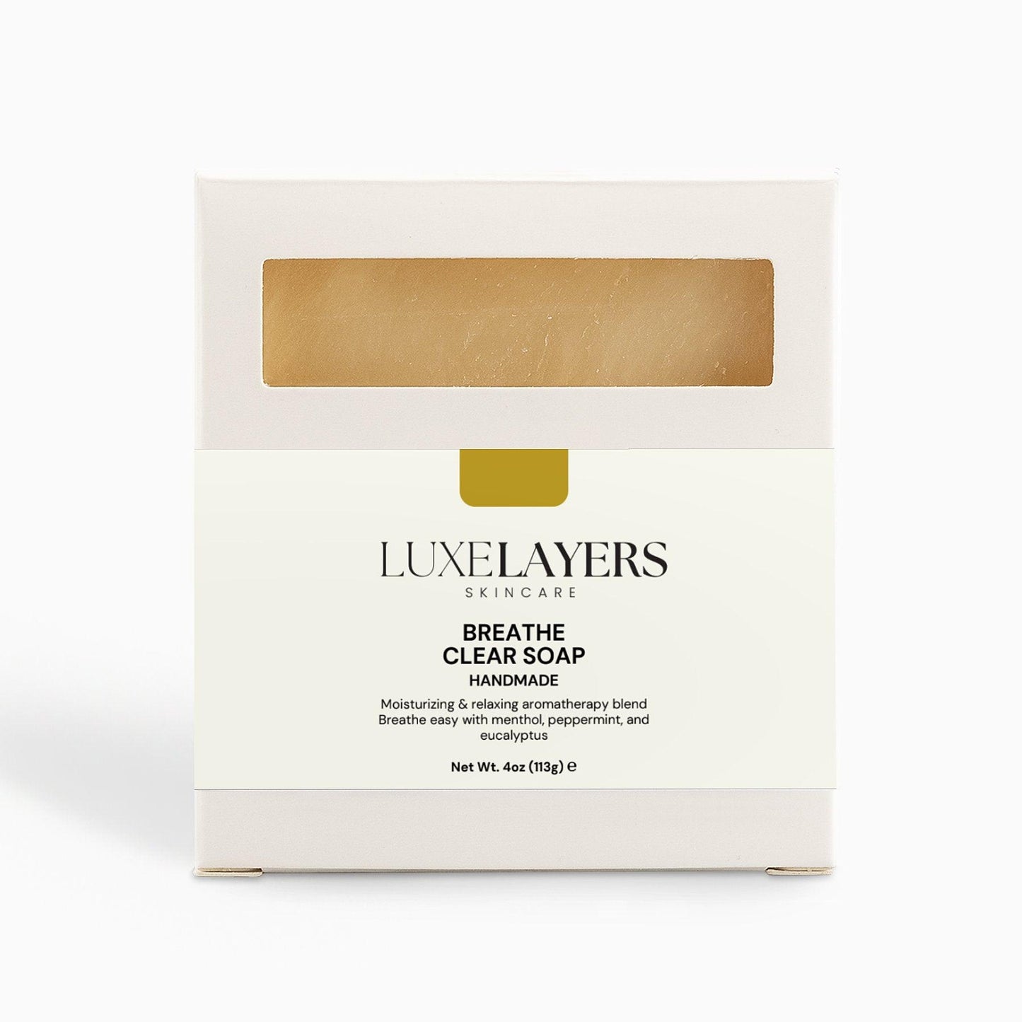 Breathe Clear Soap - LuxeLayers Skincare